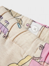 NAME IT Gurli Gris Sweatpants Fira Peyote Melange